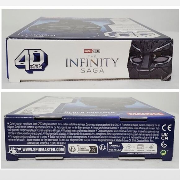 New Marvel Disney 4D Build Black Panther 3D Puzzle Kit - Picture 15 of 15